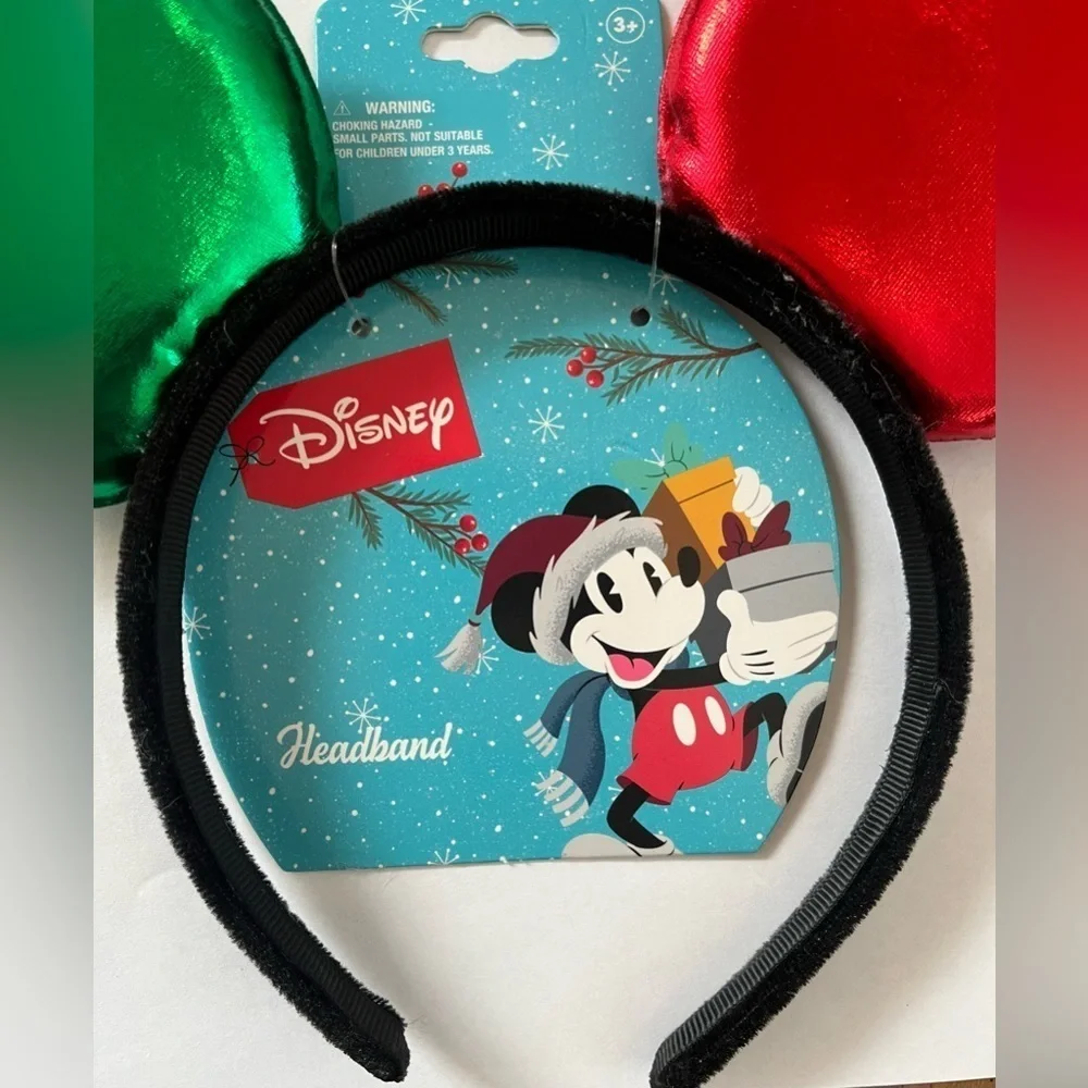 NWT Stitch from Lilo & stitch & Mickey Mouse Christmas headbands-2 total